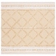 preview thumbnail 9 of 64, SAFAVIEH Augustine Russanka Rustic Trellis Fringe Rug 6'4" Square - Gold/Ivory - Square