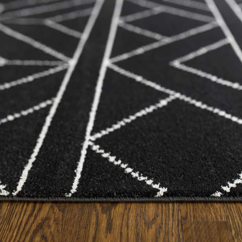 Carson Carrington Iseras Modern Geometric Area Rug