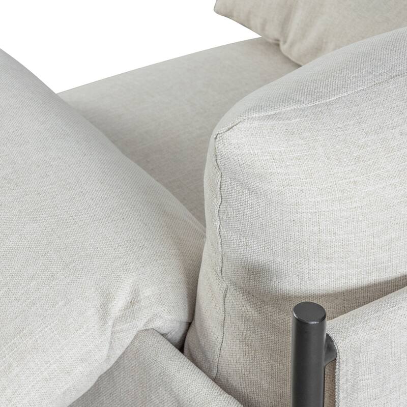 Bloom Modern Industrial Accent Chair