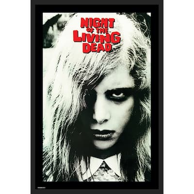 Night of the Living Dead Framed Art Poster - 24 x 36 Inch