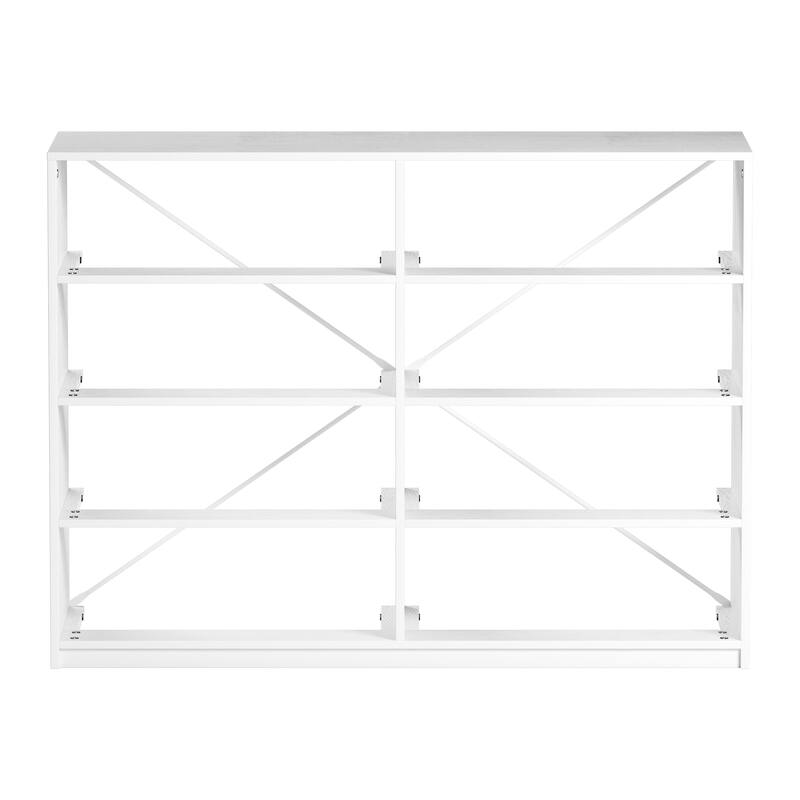 Modern Minimalist 8-Drawer Dresser with Large Fabric Drawers