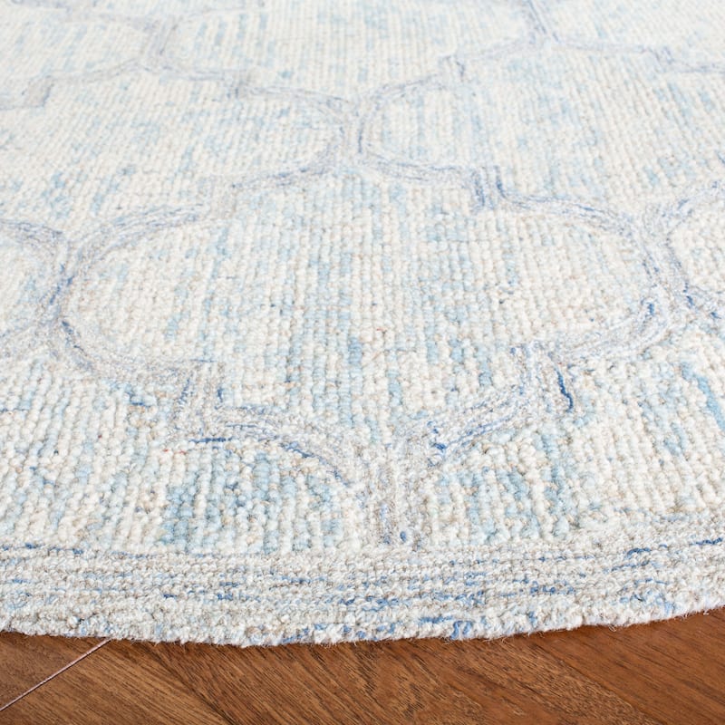 SAFAVIEH Handmade Abstract Henrietta Modern Trellis Wool Area Rug
