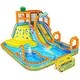 preview thumbnail 1 of 2, Sunny & Fun SpongeBob Mega Climb N' Go Inflatable Water Slide with Climbing Wall, 2 Slides & More! - One Size