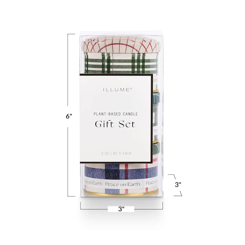 ILLUME Noble Holiday Balsam & Cedar Candle