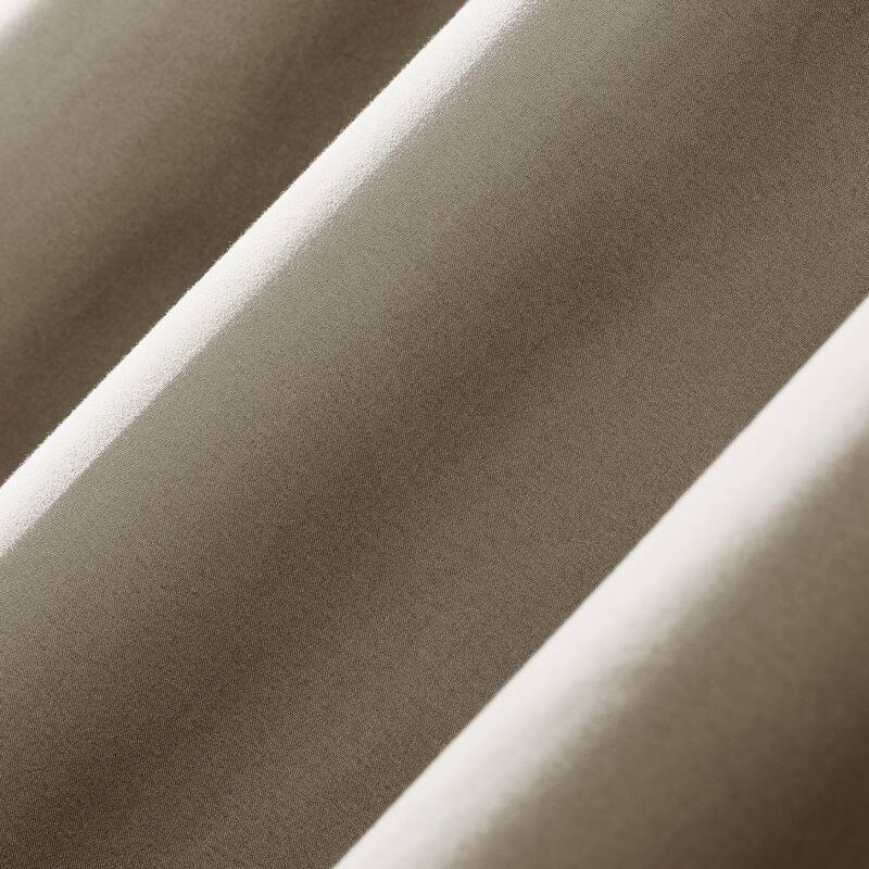 Sun Zero Cyrus Thermal Total Blackout Back Tab Curtain Panel, Single Panel