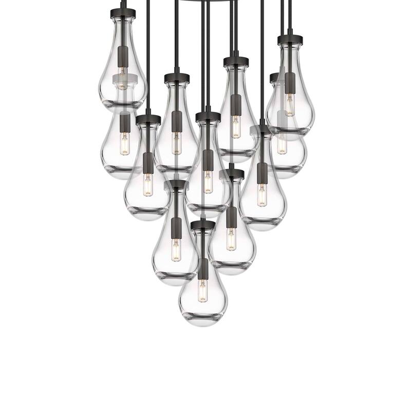 Innovations Lighting 126-451-1P-12-25 Owego Pendant Owego 12 Light 25"