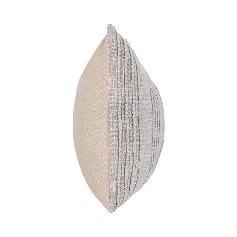 Villa by Classic Home Hannah 100% Cotton 22" Throw Pillow