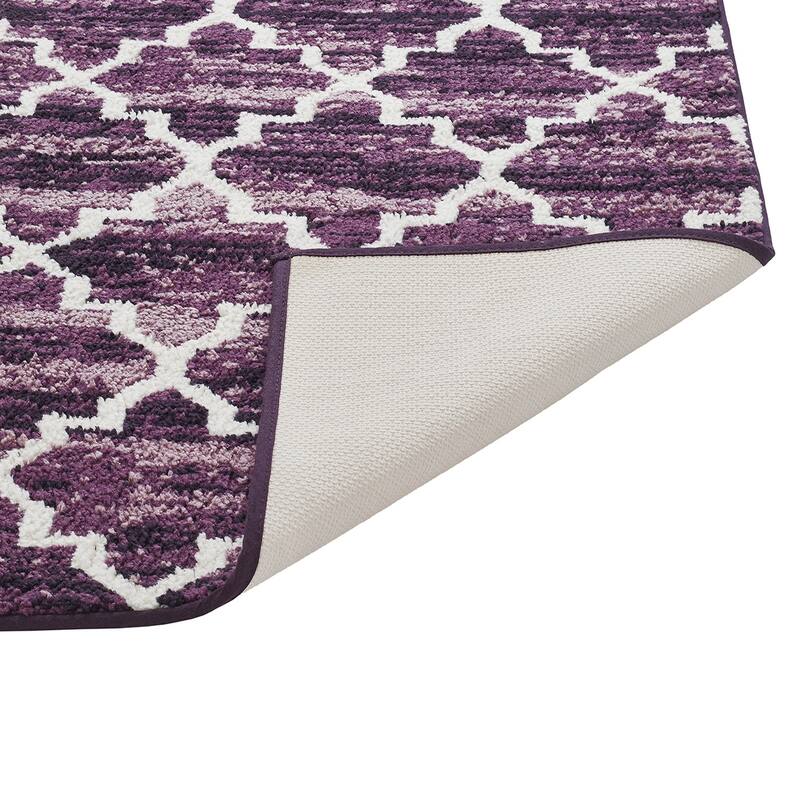 Better Trends Savio Collection 100% Micro Polyester Rectangle Soft Plush & Absorbent Water Machine Washable 2 Piece Bath Rug Set