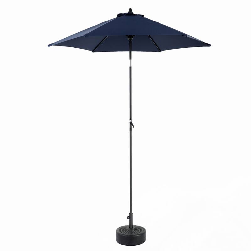 9FT Patio Umbrella with Push Button Tilt and Crank(Base Not Included)