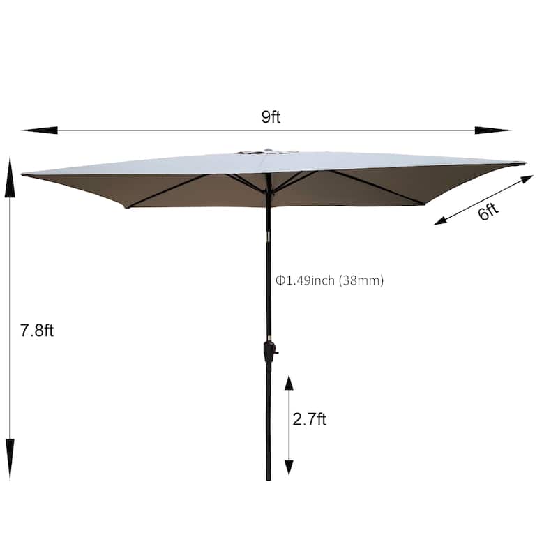 Patio Umbrella Outdoor Waterproof Umbrella