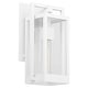 preview thumbnail 1 of 6, Quorum International 736-15 Marco 15" Tall Outdoor Wall Sconce White