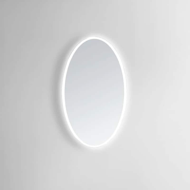 Modern Mirrors Aurora Oval Lighted Bathroom Vanity Wall Mirror - IP44 - 28*20