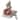 5.25" Red Vintage Station Wagon Car with Tree Christmas Stocking Holder