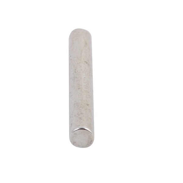 20Pcs Round Shaft Solid Steel Rods Axles 3mm x 50mm Silver Tone