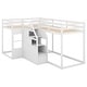 preview thumbnail 7 of 16, Metal Twin-over-Twin Bunk Bed with Guardrails, Separable into 2 Beds, Space-Saving