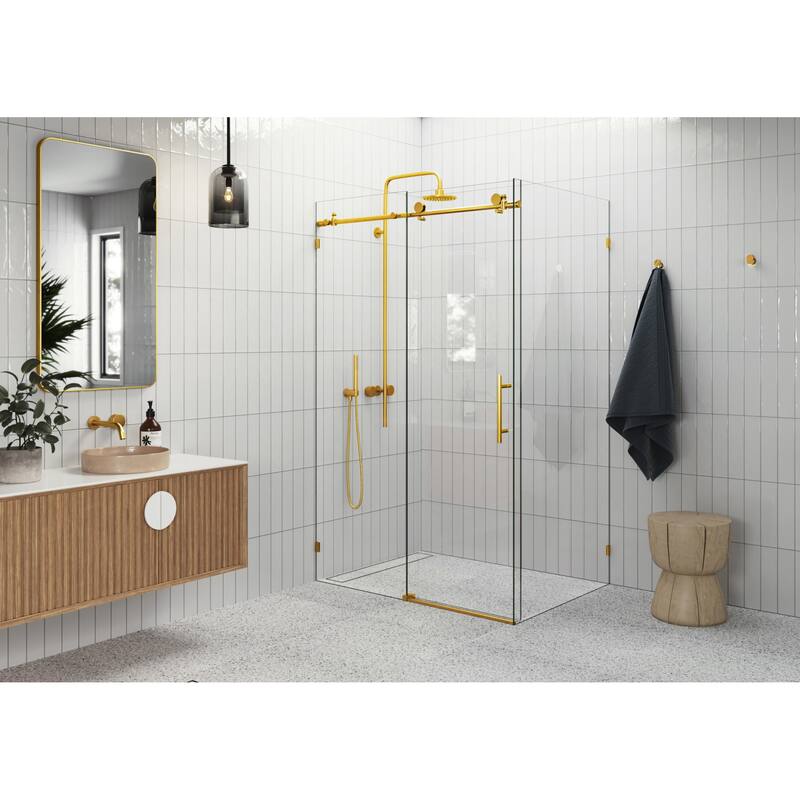 Glass Warehouse 90SL-48-30 Nova 78" High x 48" Wide x 30" Deep Sliding