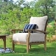 preview thumbnail 4 of 15, Cambridge Casual Leon 5-piece Teak Wood Patio Conversation Set