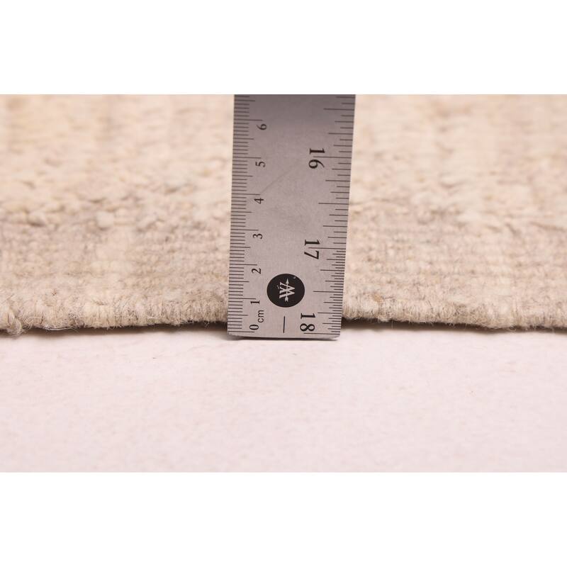 ECARPETGALLERY Hand-knotted Pak Finest Marrakesh Cream Wool Rug - 9'1 x 11'9