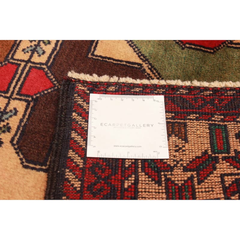 Teimani Orange Rug 2'11" x 4'10" - 2'11 x 4'10