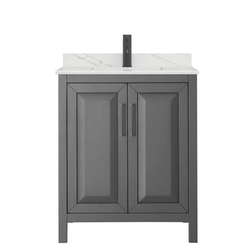 Wyndham Collection WCV252530S-QTZ-UNSMXX Daria 30" Free Standing
