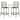 Frond and Form 29.5 Inch  Outdoor Bar Stool (Set of 2)