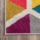 preview thumbnail 3 of 7, nuLOOM Multi-color Contemporary Triangle Mosaic Area Rug