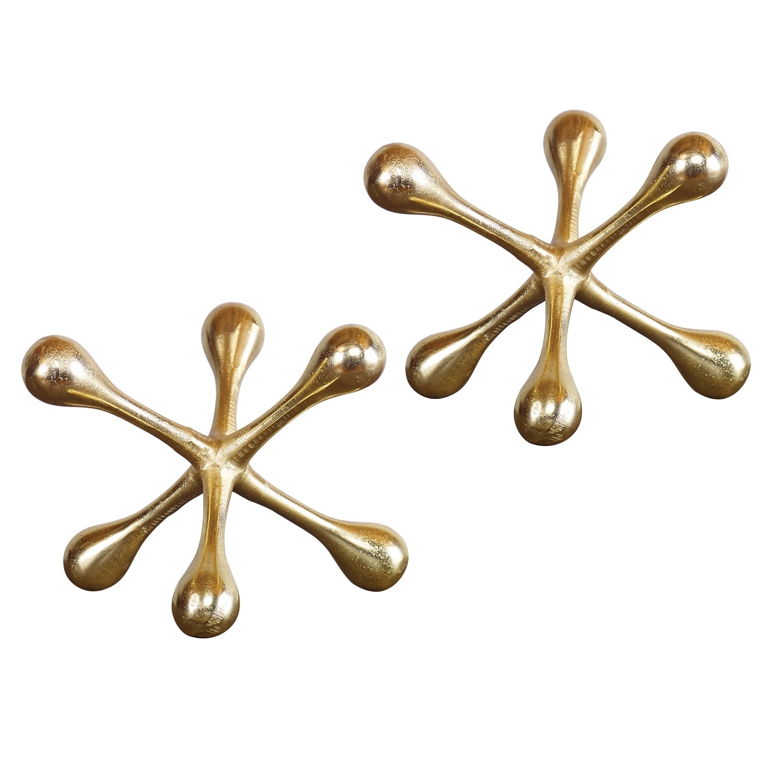 5.5" Brass Harlan Objects Set of 2