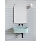 preview thumbnail 28 of 30, Glass Warehouse Arched Stainless Steel Framed Wall Mirror