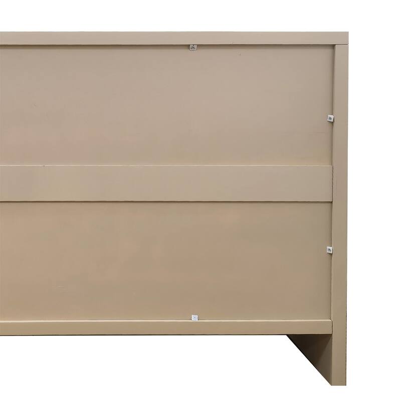 Farmhouse Style 4 Door Wooden Cabinet