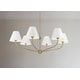 preview thumbnail 3 of 9, Crystorama Lighting Group XAV-B9316 Xavier 6 Light 40" Wide Chandelier