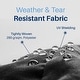 preview thumbnail 4 of 11, ALEKO Moroccan Semi-Cassette Motorized Patio Awning - Onyx Black - 20 x 10 Feet