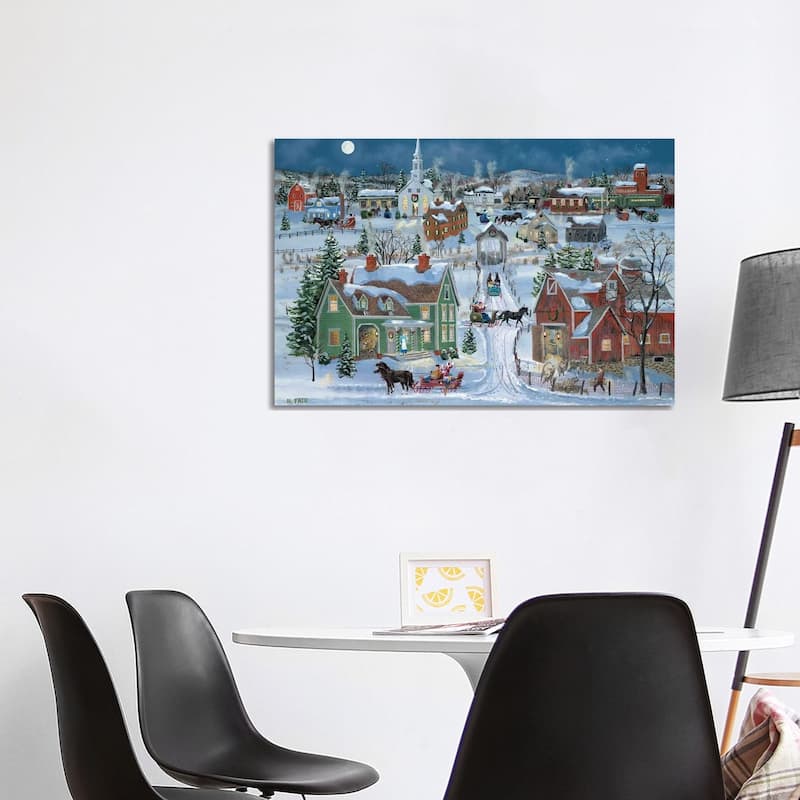 iCanvas "Christmas Homecoming" by Bob Fair Canvas Print - 26x40x1.5