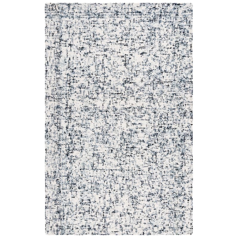 SAFAVIEH Handmade Abstract Euphrasie Modern Wool Rug