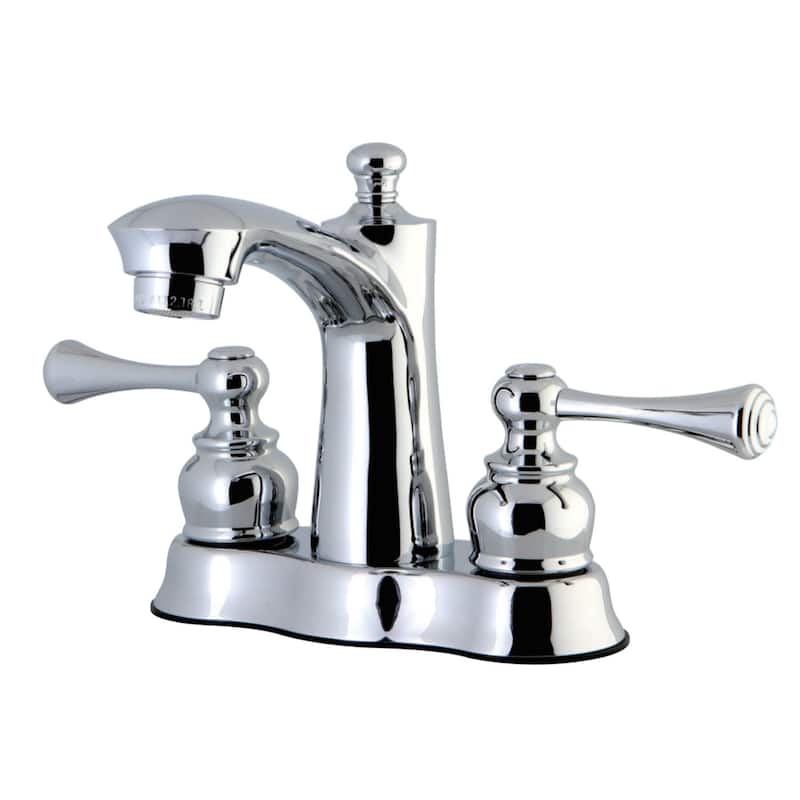 Kingston Brass Vintage 1.2 GPM Centerset Bathroom Faucet with Pop-Up - Polished Chrome