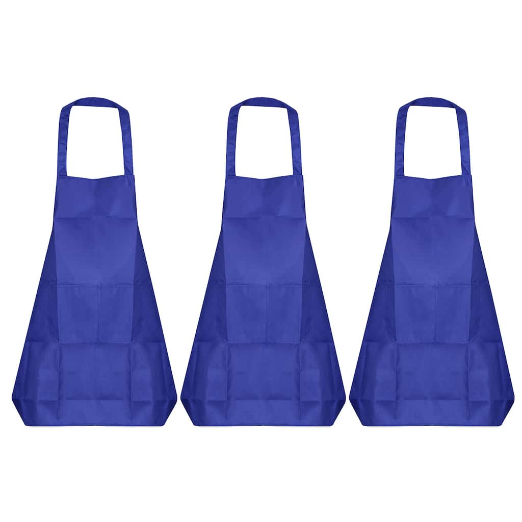 9pcs Kitchen Cooking Aprons Art Aprons Pottery Artist Painting Apron - 70cmx60cm