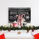 preview thumbnail 9 of 8, Peppermint Cocoa-Premium Gallery Wrapped Canvas - Ready to Hang - Multi-Color