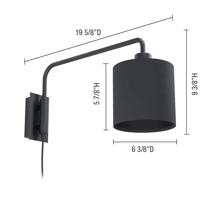 Saiti 1 - 1-Light Wall Sconce