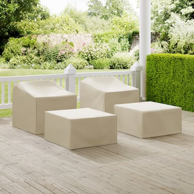 Crosley 4Pc Furniture Cover Set