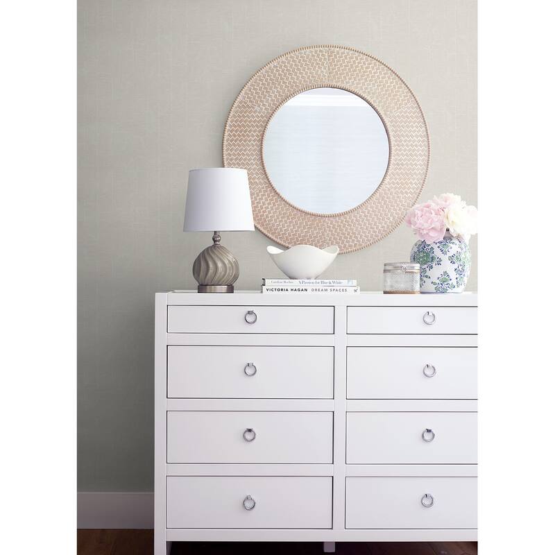 A-Street Prints Khonsu Light Grey Topography Wallpaper