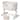 Babyjoy 3-in-1 Baby Bassinet Beside Sleeper Crib with 5-Level - See Details