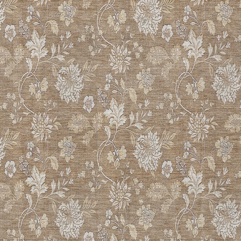 HomeRoots Floral Transitional Rectangle Outdoor Rug