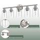 preview thumbnail 6 of 5, 5-Light Bathroom Light Fixtures