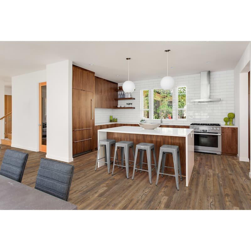 Ackland AKVTV-EC Brushwood 94" x 2" Vinyl Glue Down Vinyl Flooring End