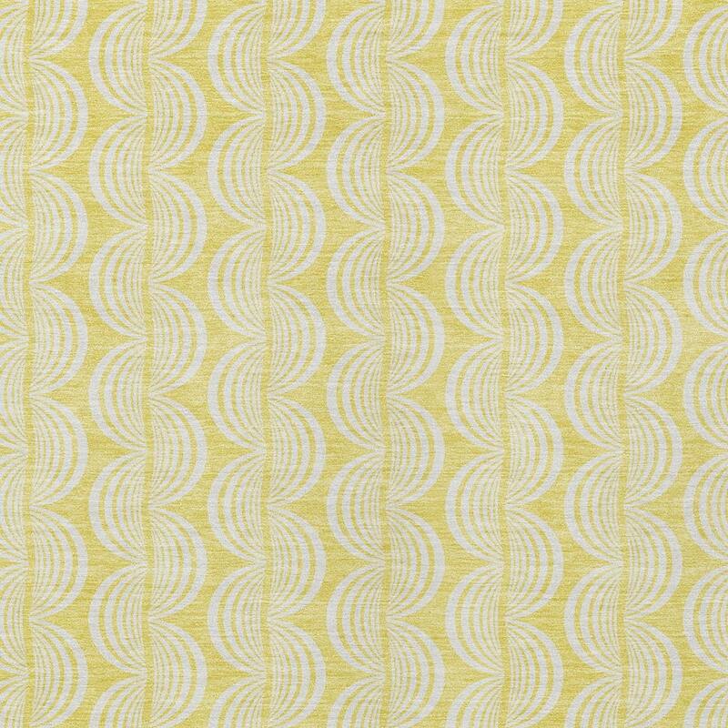 HomeRoots Ogee Transitional Rectangle Outdoor Rug