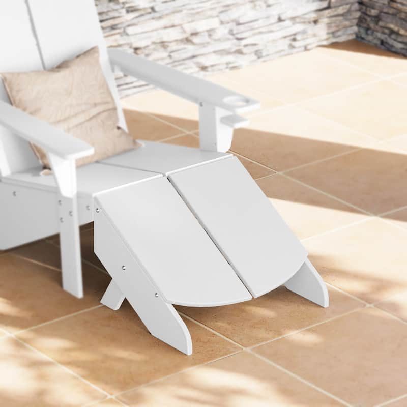 Coastin Modern Poly Ottoman