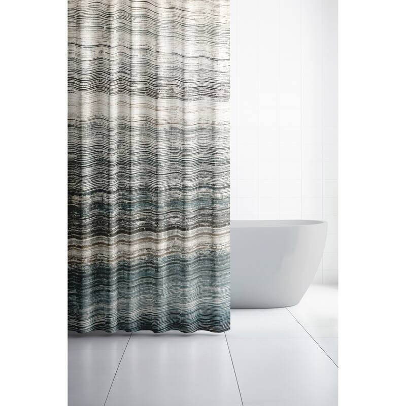 Nomad 100% Polyester Shower Curtain