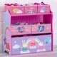 preview thumbnail 2 of 3, Peppa Pig 6 Bin Design and Store Toy Organizer by Delta Children