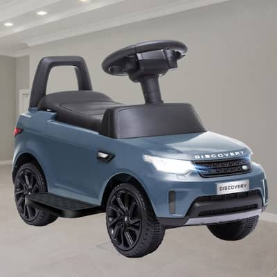 Land Rover Licensed 6V Ride on Push Car for Kids, 2 in 1 Sliding Car with Headlights, Music, Horn for 18-60 Months