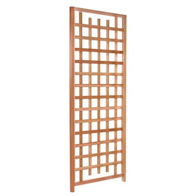 All Things Cedar 84"x33" Outdoor Single Trellis Handcrafted for Climbing Plants - 14