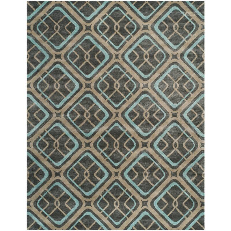 SAFAVIEH Handmade Soho Katelynn N.Z. Wool/ Viscose Rug